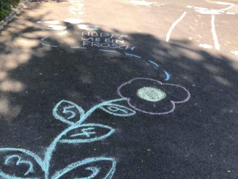 Freitag , 24. April 2020 – #kreidehindernislauf